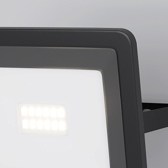 Прожектор 11 см, 10W, 6500K, Maytoni Flood FL001-L10B6KSR, черный