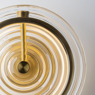 Светильник 20 см, 7,5W, 3000K, Freya Borbon FR5442WL-L7TR, латунь