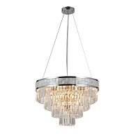 Люстра 60*60*120 см, 8*E14 Gerhort G22032/8CR+CL, Бронза;Перламутровый