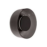 Настенный светильник 17 см, 6W, 3000K, LOFT IT Totem 10466W Smoke black, черный-дымчатый