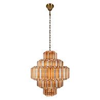 Подвесная люстра 60 см, Loft IT Celebration 10579/600 Amber, бронза
