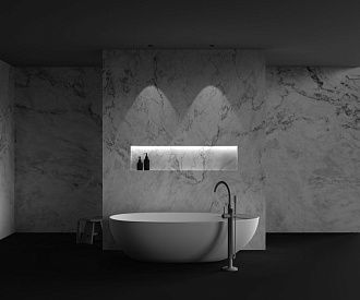 Встраиваемый светильник 7*10 см, вр 6 см, *LED*10W, 3000K, Maytoni Dip DL116-10W-3K-B, Черный