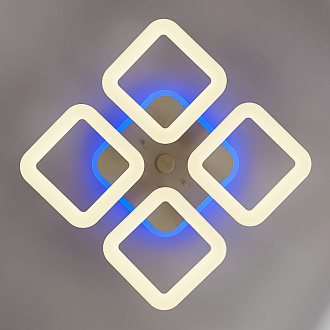 Светильник 55 см, 60W, 3000-5500К с Алисой Citilux Паркер Смарт CL225A240E RGB, белый
