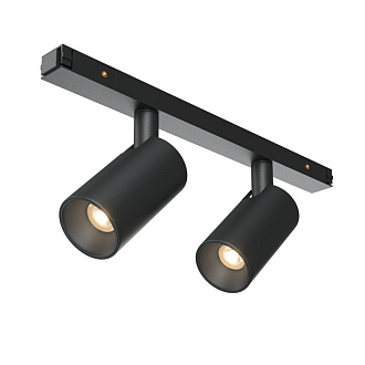 Светильник на шине 3,2*3,2*5,8 см, LED, 3000-6000К, Maytoni Technical Focus Duo TR176-1-2X5WTW-M-B черный