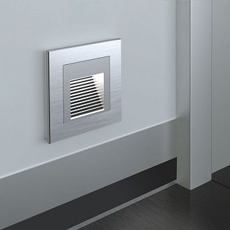 W0011706 Рамка на 1 пост Aluminium, алюминий Werkel, 4690389157974