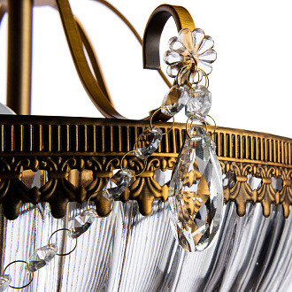 Потолочный светильник Arte lamp Schelenberg A4410PL-3SR латунь,стекло.