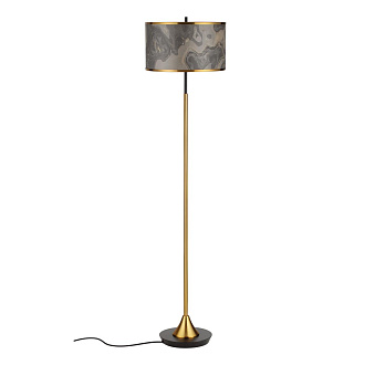 Торшер 38*38*157,5 см, 2 Е27*10W, Odeon Light Bergi, античная бронза 5064/2F