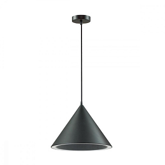 Подвесной светодиодный светильник Lumion Lenny 3724/24L Черный, диаметр 32 см