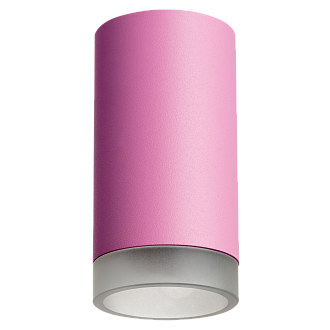 Комплект со светильником Rullo 6 см, 1*GU10*7W, Розовый Lightstar Rullo R43230