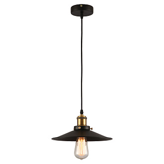 Подвесной светильник Lussole New york GRLSP-9600, 22*25 см, черный