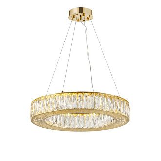 Люстра Ø600 x H100 (1200), мм, 118W 3000-6000K, GOLD (Золото) NewRgy E76-ф600*H100 GOLD