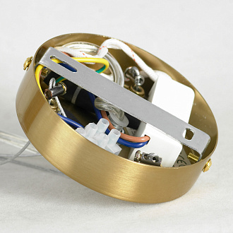 Подвесной светильник Lussole LSP-7062, 28*20 см, бронзовый