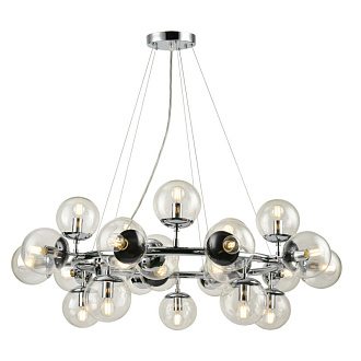 Подвесная люстра Arte LAmp A1664SP-25CC хром, диаметр 100 см 