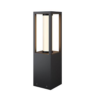 Ландшафтный светильник 14*14-50 см, LED*12W, 3000K, Maytoni Expo O480FL-L12B3K, Черный
