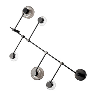 Светильник настенно-потолочный 107*69 см, 15W 3000K ST LUCE VALLO SL6005.401.05 Черный