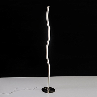 Торшер Citilux Гуффин CL804001, хром-белый, диаметр 25 см, 3000К