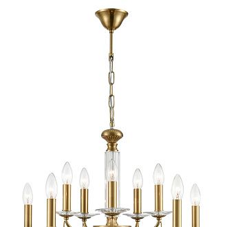Люстра подвесная 63*90 см, 10*E14 Lumion Incanto 8033/10 медь
