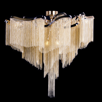 Потолочный светильник 80*83 см, 8*E14 Loft it Stream 10208/800C Gold