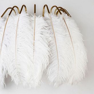 Настенный светильник 27*30*45 см, 2*Е14 MODESTYLE MS.965.02 BS латунь
