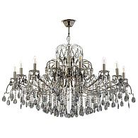 Люстра *122*70 см, 16*E14*40W, Dio D`arte Alessandria Nickel Alessandria E 1.1.L.16.601 N, никель