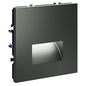 Подсветка светодиодная встраиваемая Voltum S70, титан пластик Soft touch VLS070606