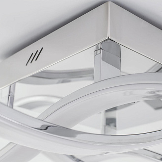 Люстра потолочная светодиодная Citilux Джек CL226131, LED 72W, 3000K, хром