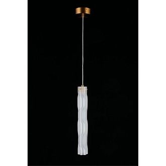 Подвесной светильник 6*55-180 см, 1*LED, 6W, 3000K, Aployt Dzhosi APL.326.16.01, латунный