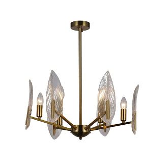 Люстра 60*60*60 см, 6*E14 Gerhort G11068/6COP+CL, Медь