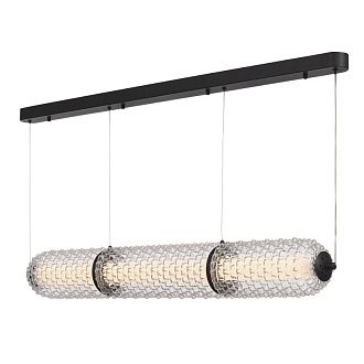 Подвесной светильник 104*15*150 см, 1*LED*37W, 4000K, ST-Luce Saguaro SL6144.413.01, черный
