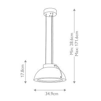 Подвесной светильник Elstead Lighting, Арт. EUROPA-P-B