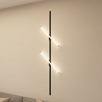 Светильник на шине 60*3,5*8 см, LED * 15W, 4000K, Denkirs Strom DK6648-BK, черный