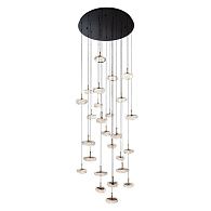 Светильник 80*300 см, *LED*175W, 3000-6000K, Modestyle  MS.6566.25, Чёрный, Золото