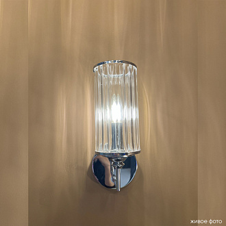 Бра 33 см, Crystal Lux GLORIA AP1 CHROME, хром