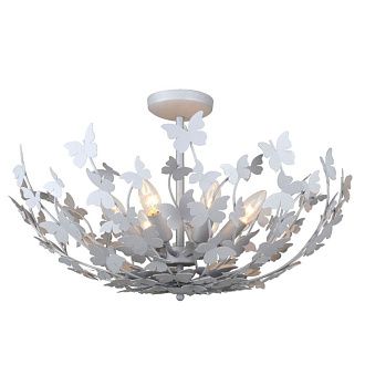 Люстра на штанге 60 см, Favourite Aurelius 4736-6C, белый