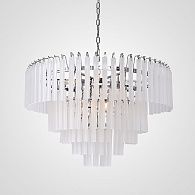 Подвесная люстра Eich Chandelier Nova D80 Nickel 80*80*85 см, 12*E14*40W, ImperiumLoft 40.1594, Никель