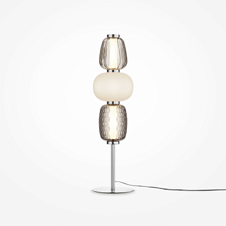 Настольная лампа 68 см, 28W, 3000K, Maytoni MOD267TL-L28CH3K, хром