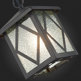 Светильник уличный подвесной 20*14 см, ST LUCE LORNE SL084.403.01 Черный