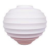 Ваза 22*18,5 см,  LOFT IT Belette 10261V/S розовый, белый