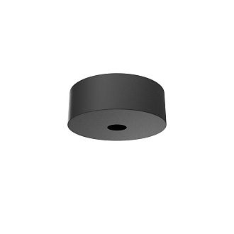Накладная потолочная чаша для вертикального шинопровода  *6*-2,1 см, Maytoni Technical Accessories for tracks Arity TRA234SCB-B, Черный