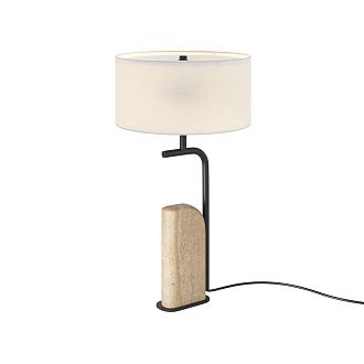 Настольный светильник 28*48 см, 2*E14*40W, K, Maytoni Glamping MOD437TL-02B, Черный