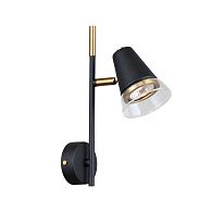 Бра 9*26,5 см, 1*GU10, 35W, F-Promo Trandy 4618-1W, черный матовый