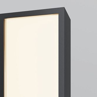 Садово-парковый светильник 9*13-250 см, LED*40W, 3000K, Maytoni Blitz O470FL-L40GF3K, Графит
