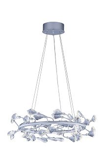 Люстра Ø600 x H130 (1200), мм, 40 x 1W (40W) 4000K, SILVER (Cеребро) NewRgy E30-ф600*H130(1200) SILVER