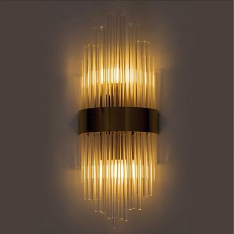 Бра 20*12*52 см, Е14 2x40W, Золото MODELUX ML.502.02 GD