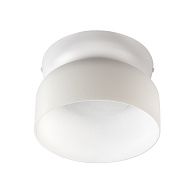 Потолочный светильник 17 см, 6W, 3000K, LOFT IT Totem 10466 Milky white, белый