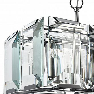 Подвесная люстра Maytoni Cerezo MOD202-06-N, 34 см* 48 см, хром