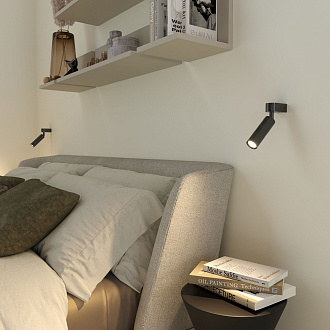 Светильник 16 см, 3W, 4200K, Eurosvet 20143/1 LED, черный жемчуг