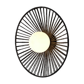 Бра 40*40*40 см, 1*E14, 40W, Freya COTTAGE FR5405WL-01B2 черный