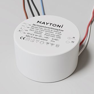 Блок питания 4,5*4,5*2,5 см, Maytoni Technical psl-dl PSL-DL40-S-300mA белый