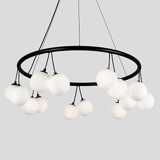 Подвесной светильник 80*70/150 см, 14xG9 MODESTYLE MS.6120.14 BK черный